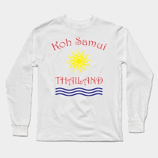 Koh Samui-Sun Water Long Sleeve T-Shirt